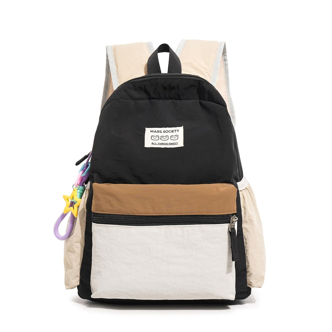 Essential multi-compartment school backpack for unisex everyday carry, offering durability & organization for students & travelers.