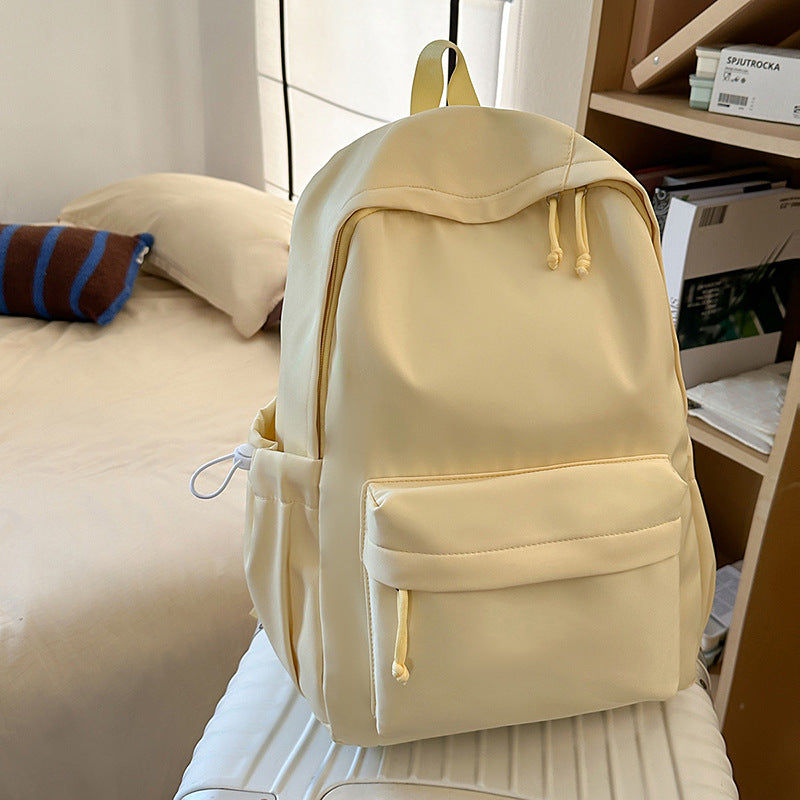 Versatile multi-functional unisex backpack for school, travel, and everyday adventures.