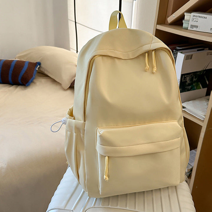 Versatile multi-functional unisex backpack for school, travel, and everyday adventures.