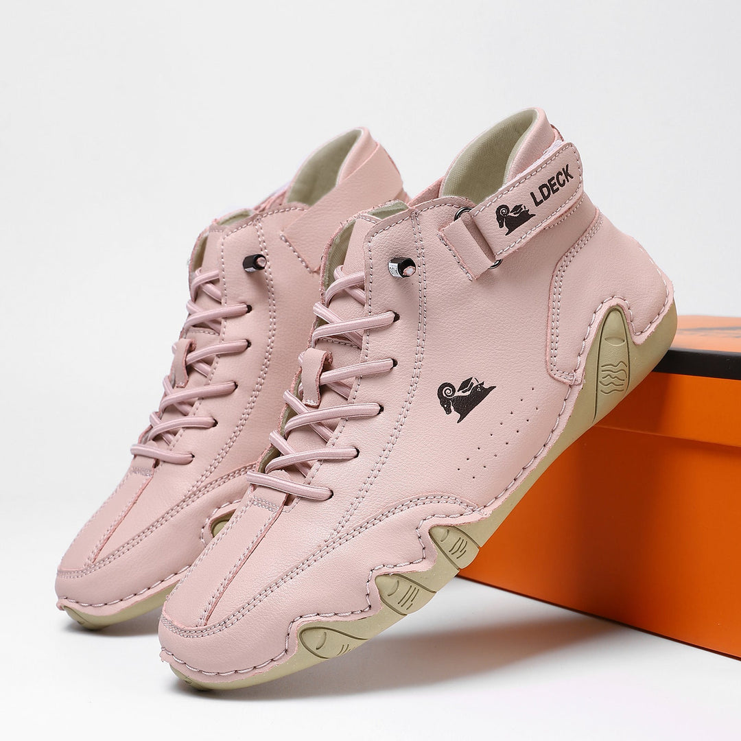 Unisex leather barefoot shoes designed for natural foot flexibility and support.