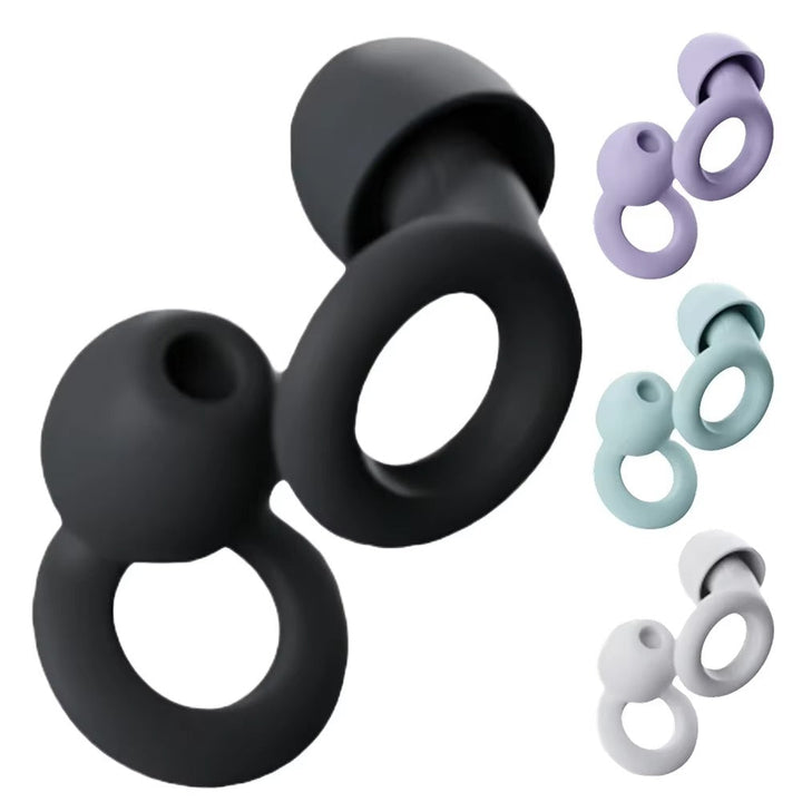 Unisex noise reduction earplugs for ultimate comfort, perfect for daily wear & hearing protection. Hypoallergenic.