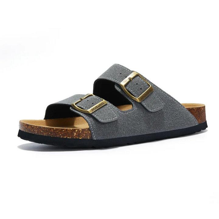Adjustable fit unisex sandals with orthopaedic arch support. Comfortable, lightweight footwear for everyday wear.