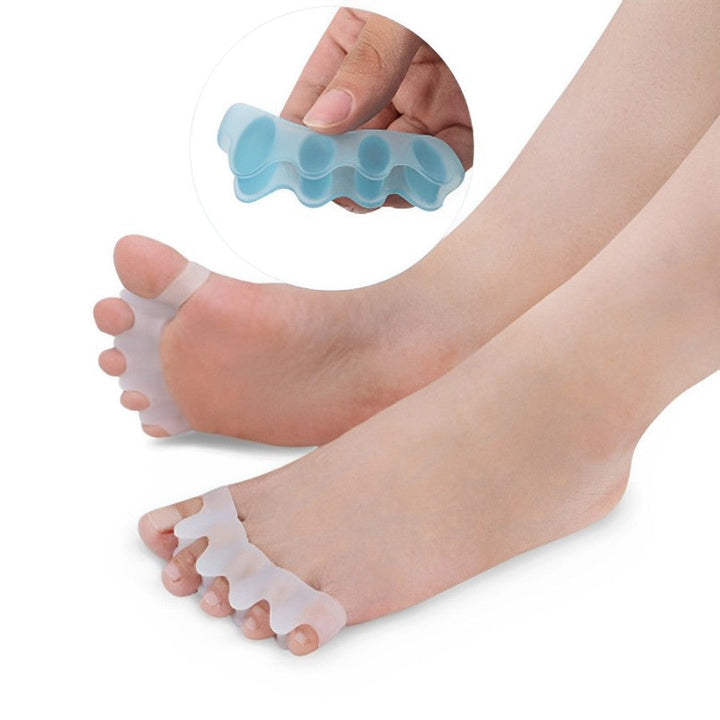 Comfortable unisex hammer toe splint brace promotes toe alignment & provides foot pain relief.