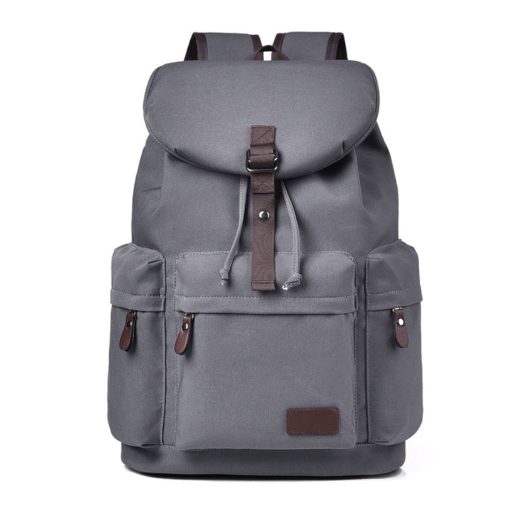 Rugged unisex outdoor exploration backpack, weather-resistant for travel & daily use, includes laptop sleeve.