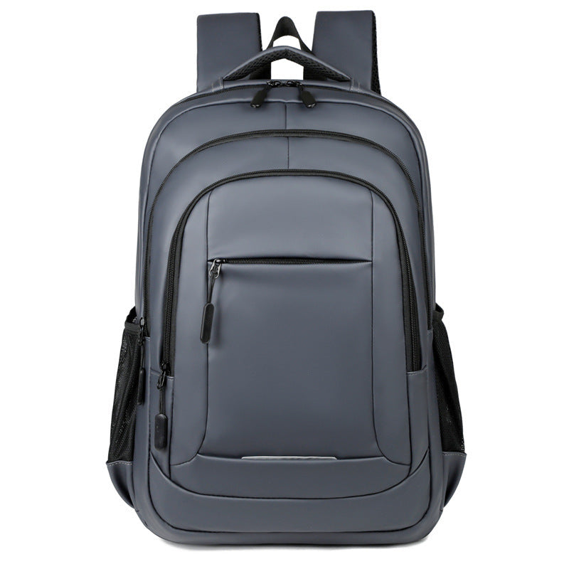 Comfortable unisex laptop backpack, ergonomically padded for travel and daily use.