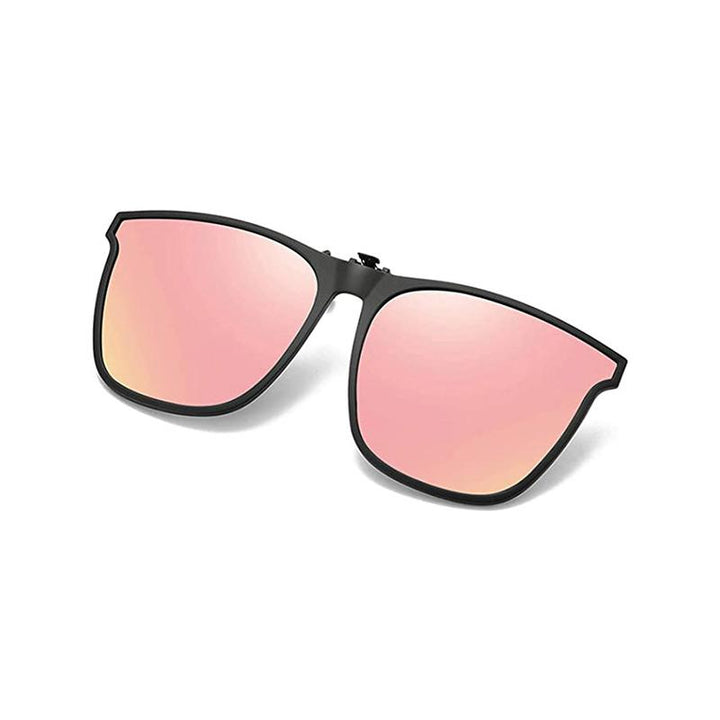 UV400 polarized flip-up clip-on sunglasses for superior eye protection. Reduces glare during all outdoor activities.