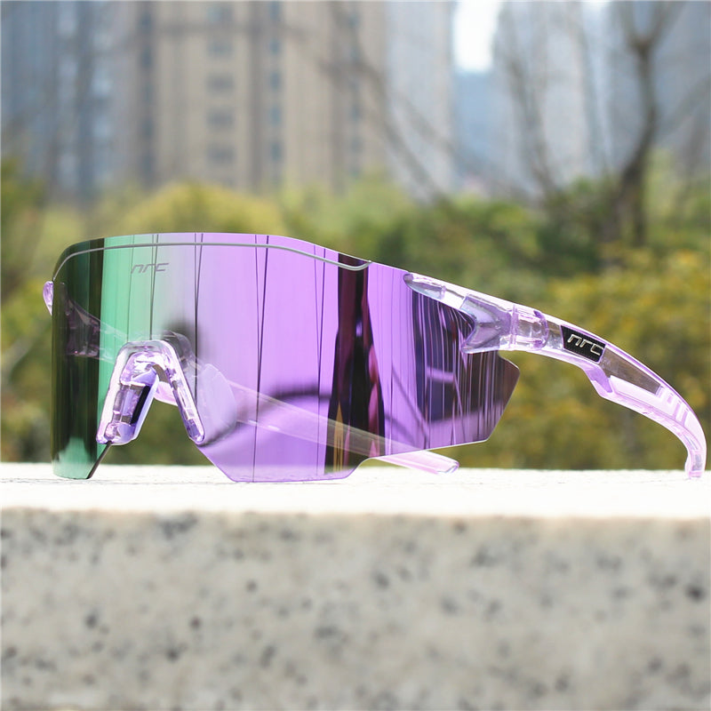 Lightweight polarized sports sunglasses. UV protection & anti-glare for running, cycling & various outdoor adventures.