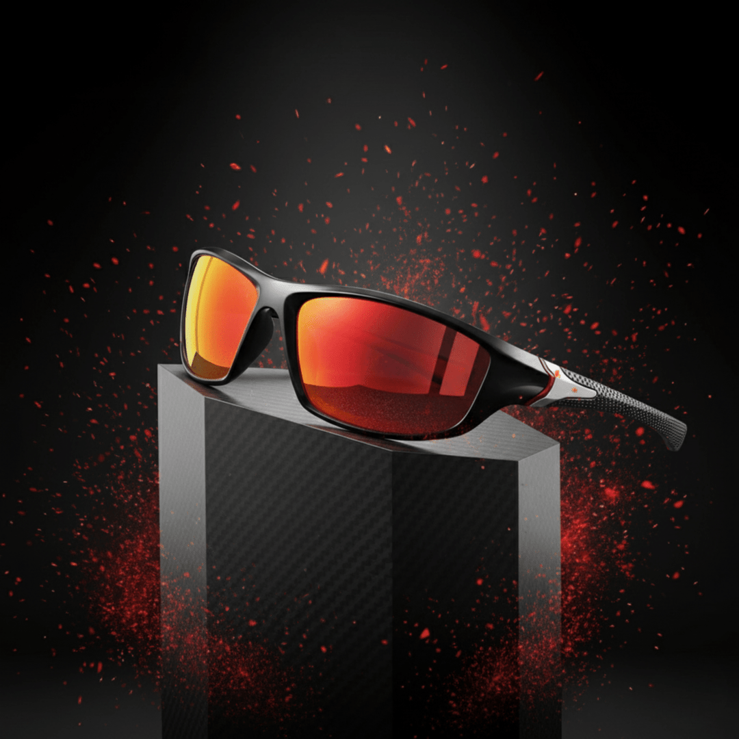 Unisex polarized sunglasses with UV400 protection for men and women.