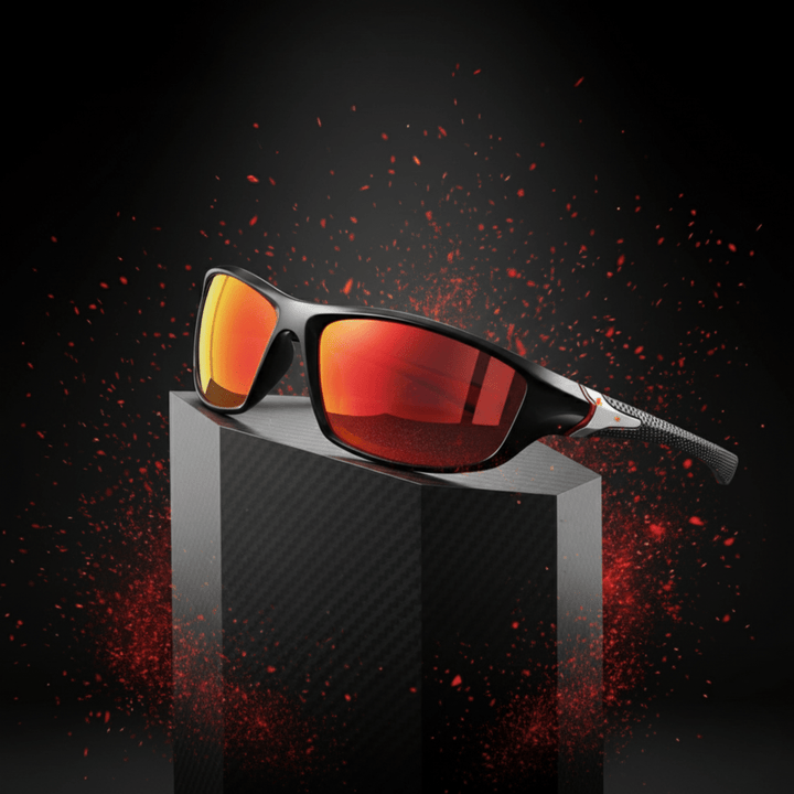 Unisex polarized sunglasses with UV400 protection for men and women.