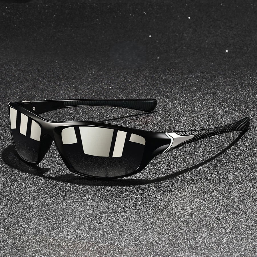 Essential outdoor eyewear: unisex polarized sunglasses with UV400 filter.