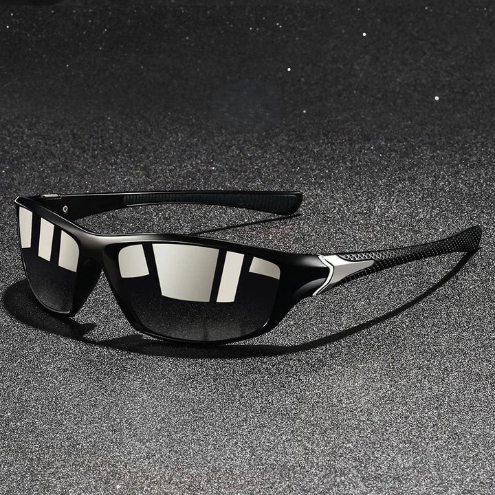 Essential outdoor eyewear: unisex polarized sunglasses with UV400 filter.