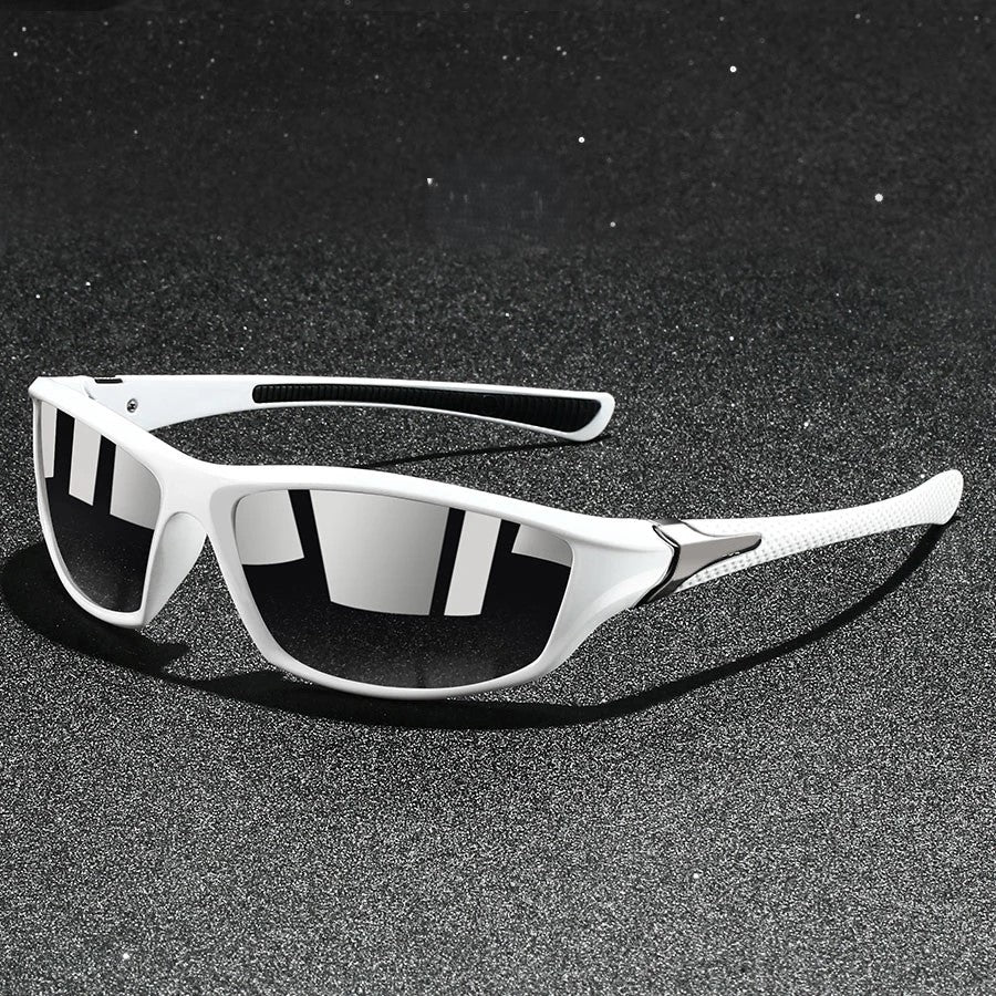 Polarized sunglasses that enhance visibility and protect eyes day and night.