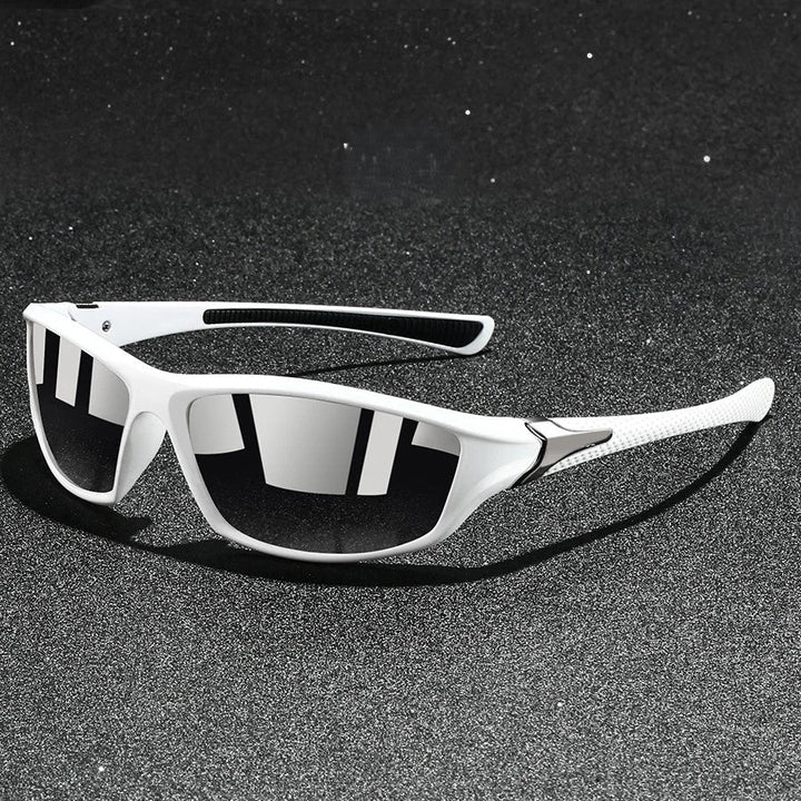 Polarized sunglasses that enhance visibility and protect eyes day and night.