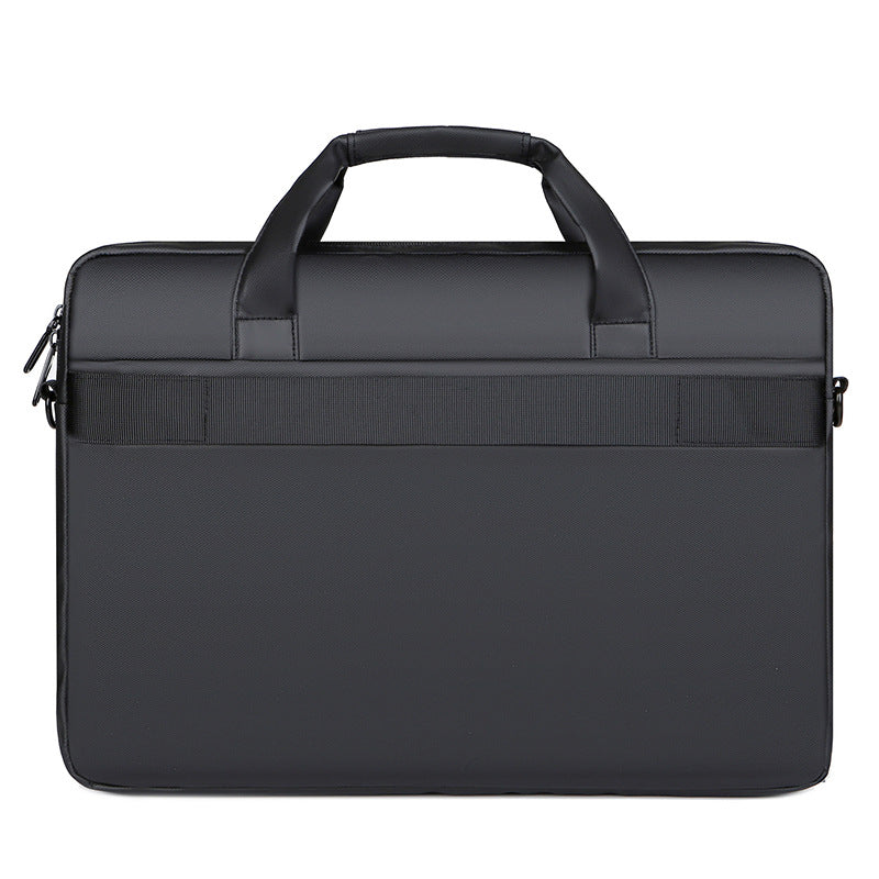 Unisex business travel laptop briefcase, durable and professional work bag, perfect for any journey.