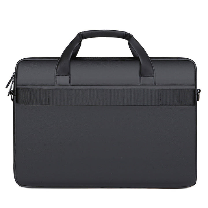 Unisex business travel laptop briefcase, durable and professional work bag, perfect for any journey.