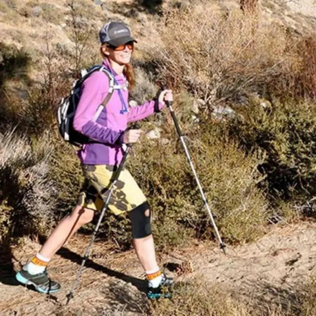 Adjustable ProFlex Knee Support for athletic stability & recovery. Unisex knee brace for sports injury & joint pain.