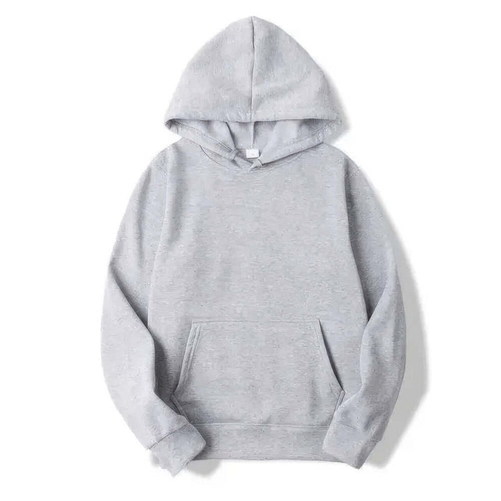 Comfortable unisex hoodie. Soft long-sleeve pullover sweatshirt for men & women's everyday casual wear.
