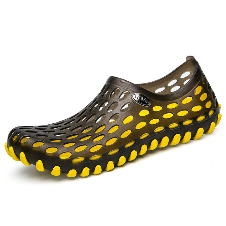 Durable unisex quick-dry water sandals featuring non-slip grip, ideal for beach, river, and outdoor aquatic wear.