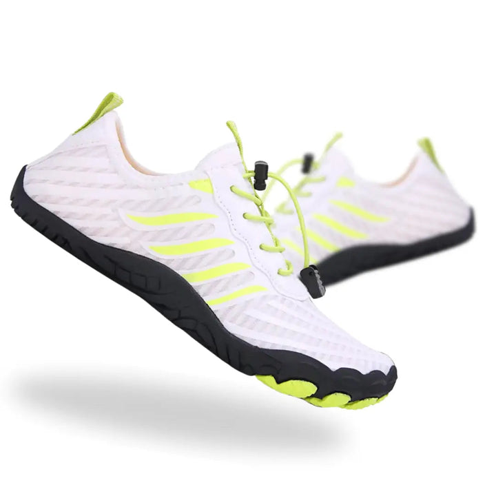 Unisex quick-lace barefoot shoes for natural walking & everyday comfort.