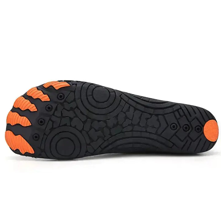 Flexible sole unisex barefoot shoes, quick-lace, designed for lightweight, natural comfort.