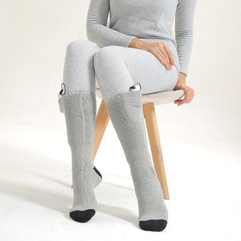 Premium unisex heated socks for optimal warmth, comfort & durability in winter.