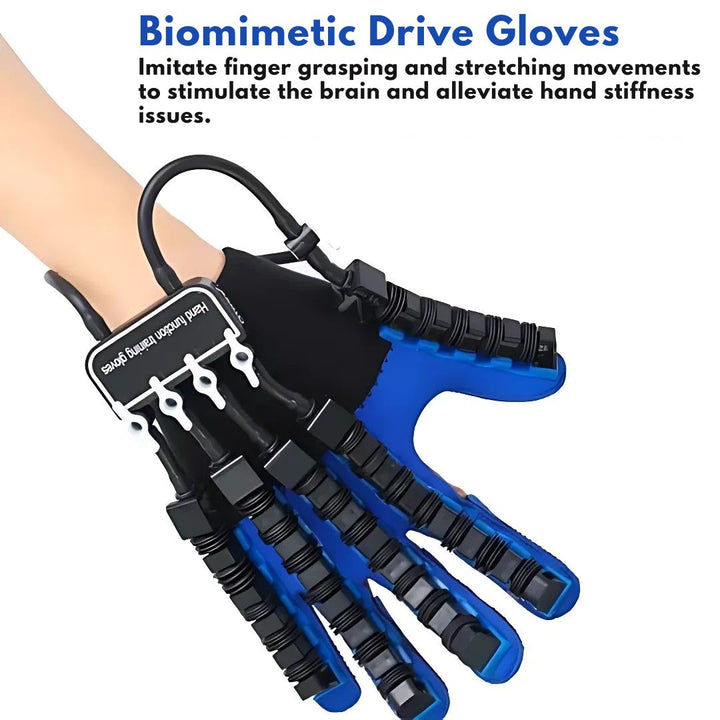 Unisex assistive device: robotic hand rehabilitation gloves promoting mobility & stroke recovery.
