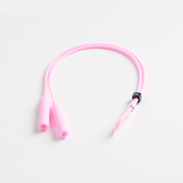 Practical silicone eyewear retainer, keeps glasses safe during any activity.