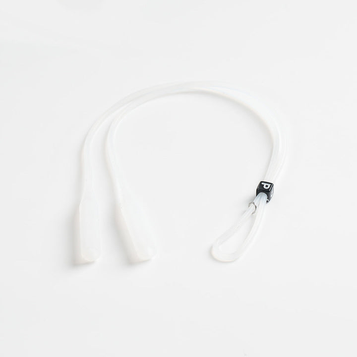 Anti-slip silicone eyewear strap, flexible universal glasses holder.