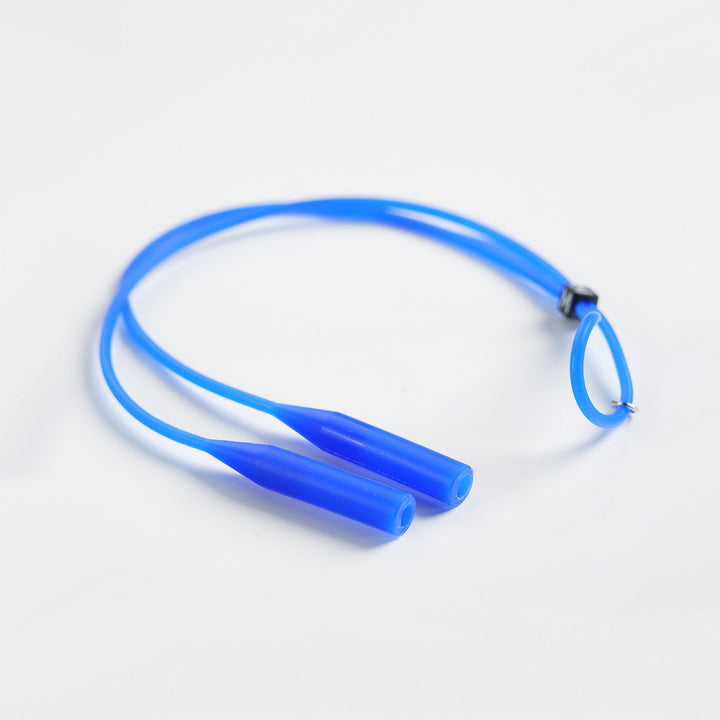 Anti-slip silicone eyewear strap, keeps glasses secure during sports & activities.