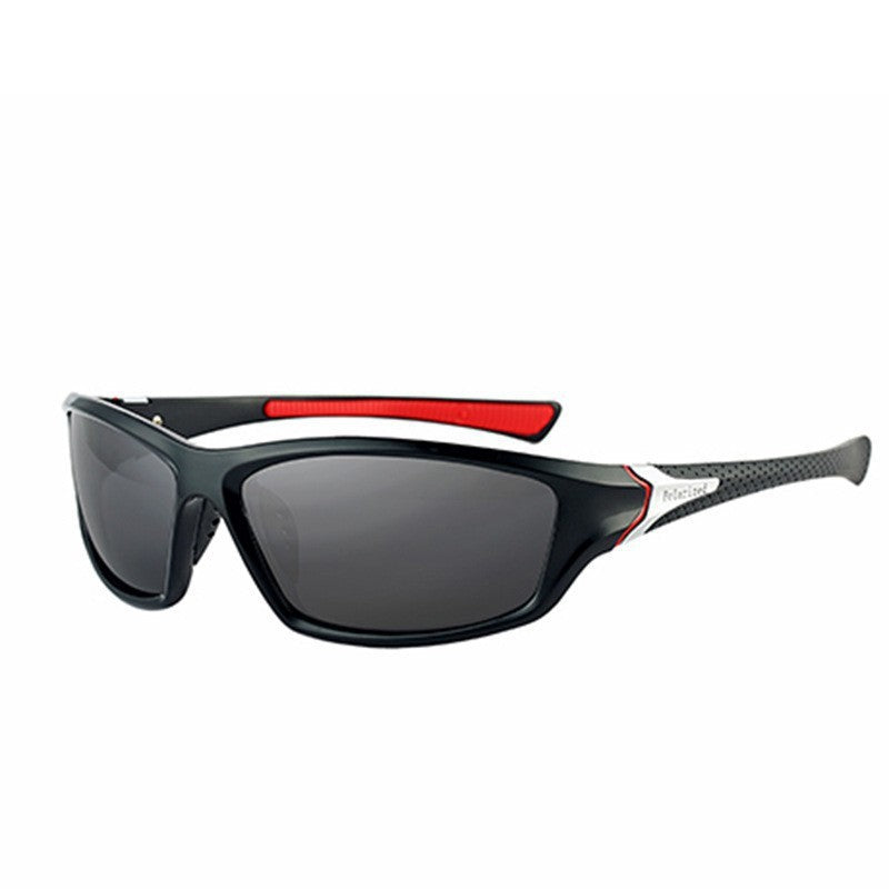 Cycling & running polarized sunglasses, wraparound, non-slip, UV400 for athletes.