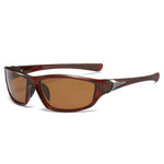 Transparent Brown Frame, Brown Lenses