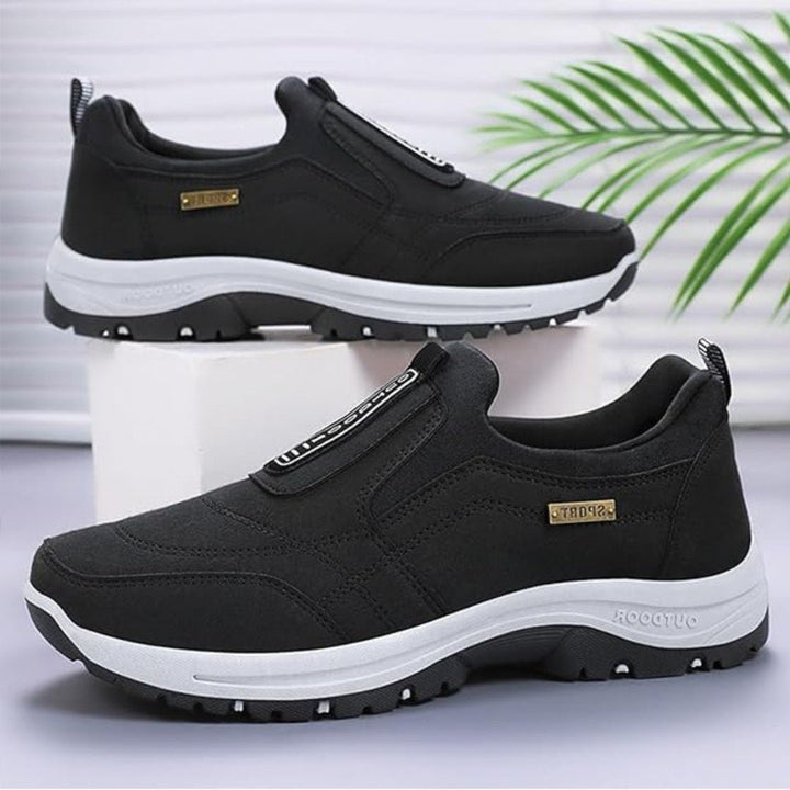 StrideEase unisex lightweight walking shoes for active outdoor walking, ensuring daily comfort & flexible movement.