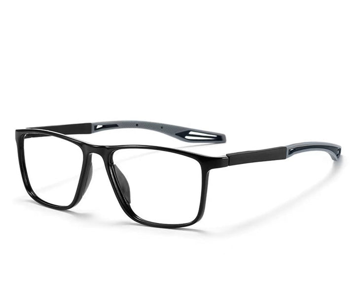 Anti-glare unisex eyewear for clear vision and eye protection.