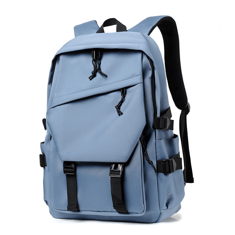 Stylish commuter laptop backpack, waterproof, multi-compartment for daily urban use and essentials.