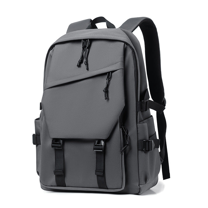 Waterproof urban backpack, multiple compartments for organized daily carry & laptop protection.