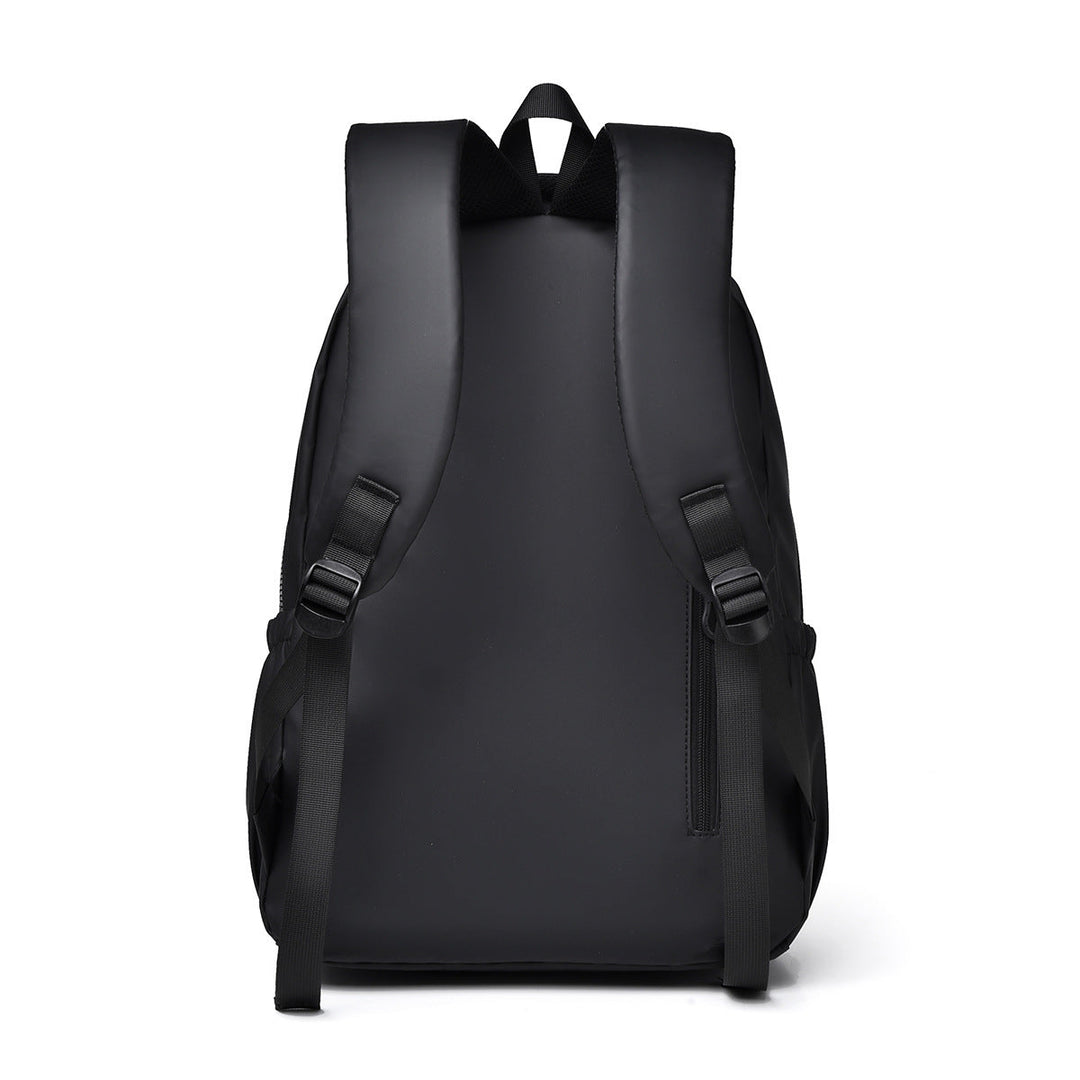 Sleek unisex waterproof backpack for college students & professionals. Secure laptop compartment, ideal for daily use.