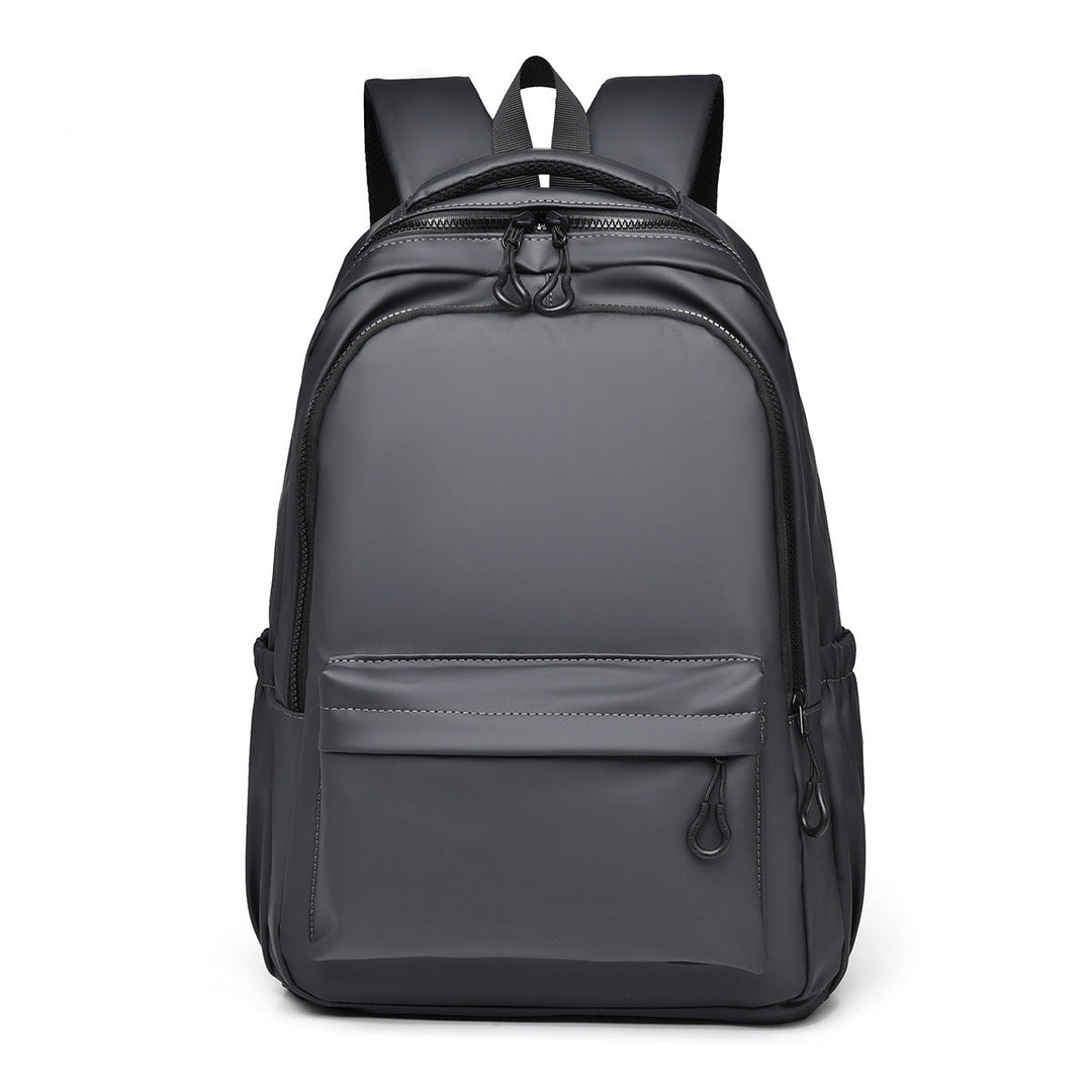 Multipurpose waterproof laptop backpack for school, travel, and work. Unisex design with smart, organized storage.