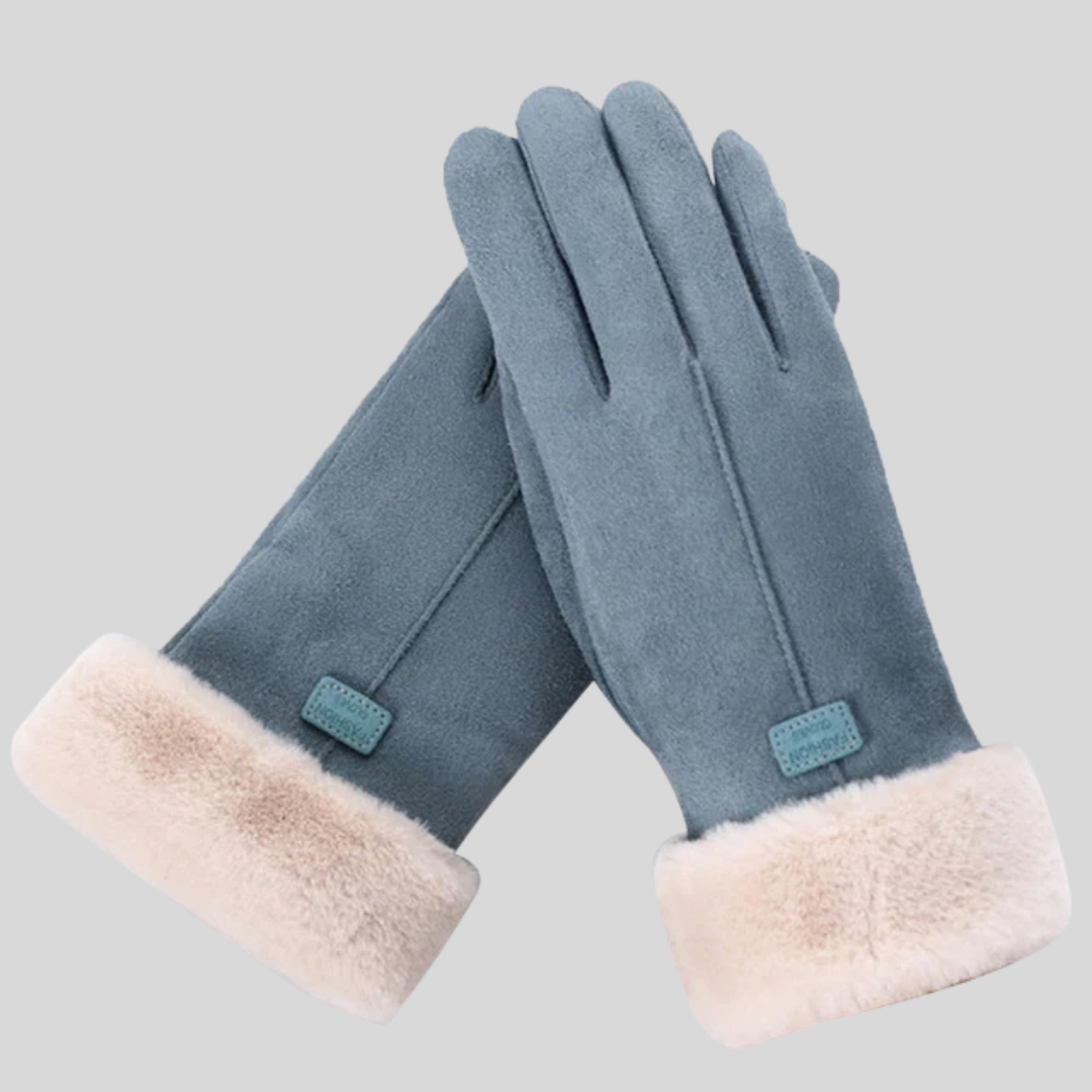 Unisex winter gloves, fleece-lined for extreme warmth & thermal protection in cold weather.