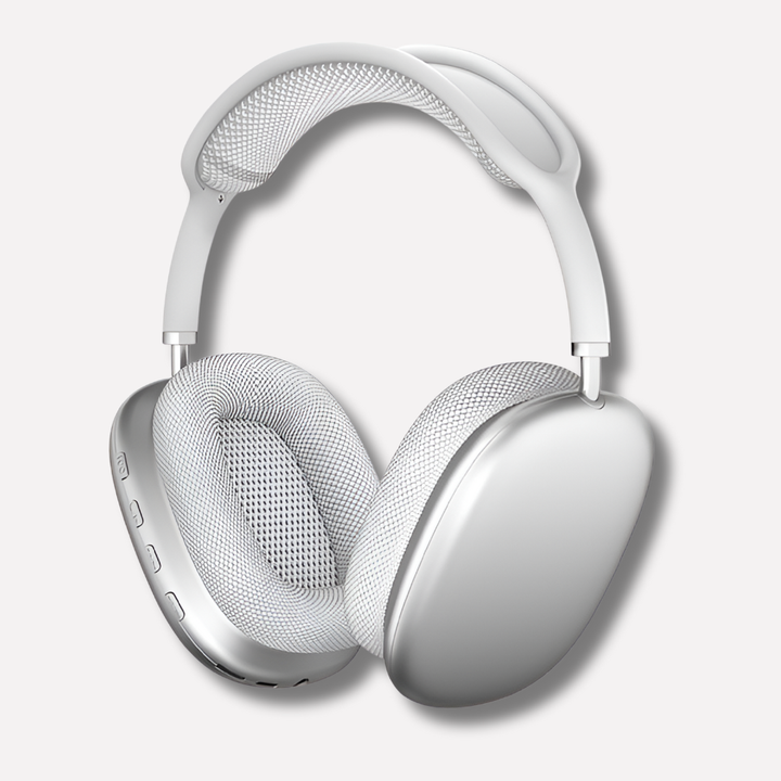 Wireless Bluetooth headphones boasting 40-hour battery life for uninterrupted audio. Perfect for long listening.