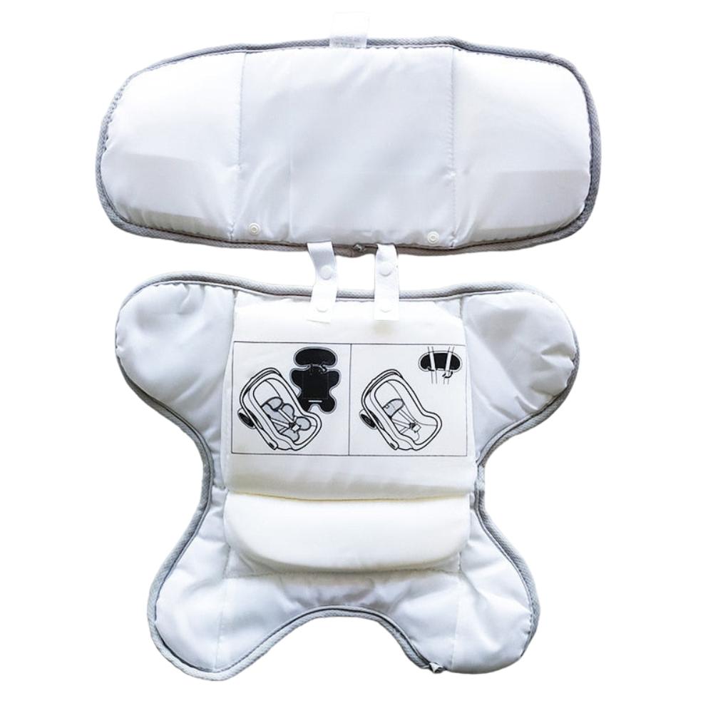 Easy-clean car seat cushion, a versatile baby gear accessory for ultimate comfort.