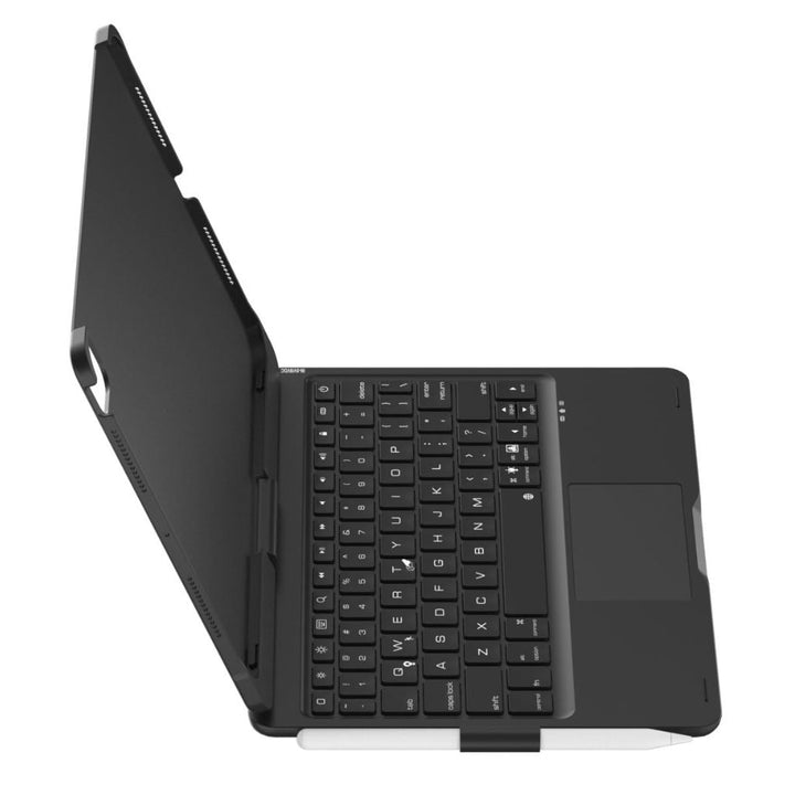 Get more done with this universal tablet keyboard case, backlit keys & intuitive trackpad.