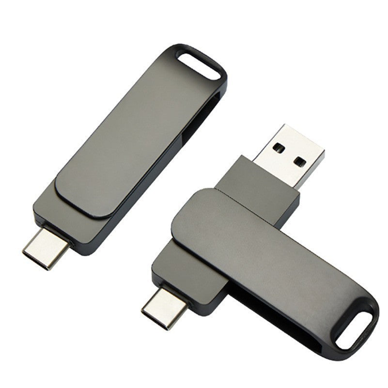 High-capacity universal USB flash drive, compatible with laptops, phones, tablets for fast digital data storage.