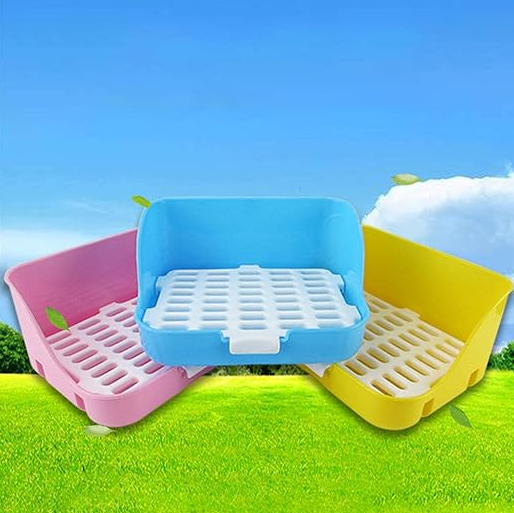 Odor-control cat litter tray ensuring a clean, fresh environment for your pet. Durable & easy-clean design.