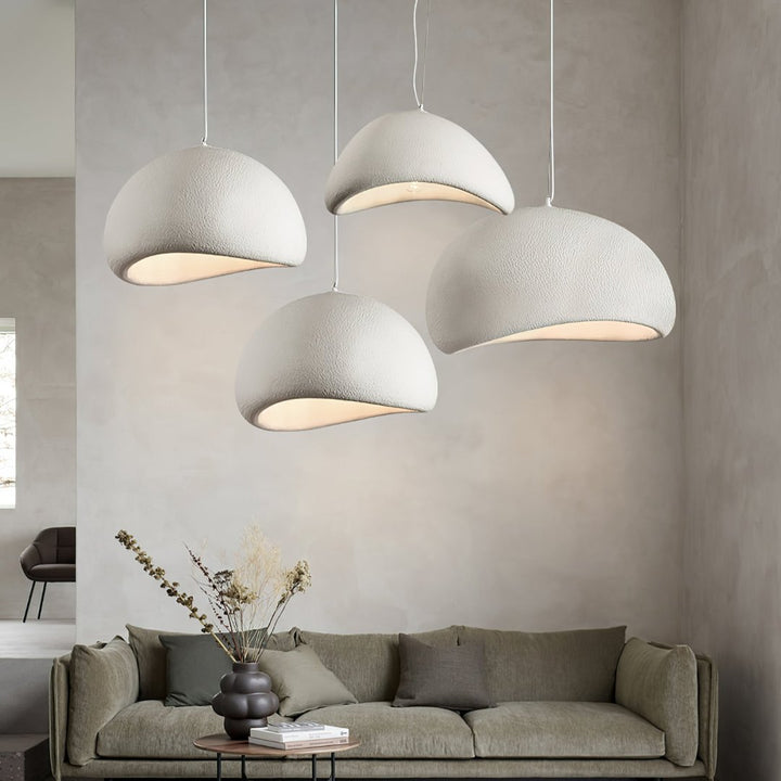 Adjustable Wasabi dome pendant light, perfect for contemporary dining rooms.