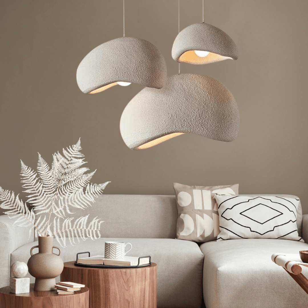 Wasabi pendant light, adjustable for perfect dining room or living room lamp.