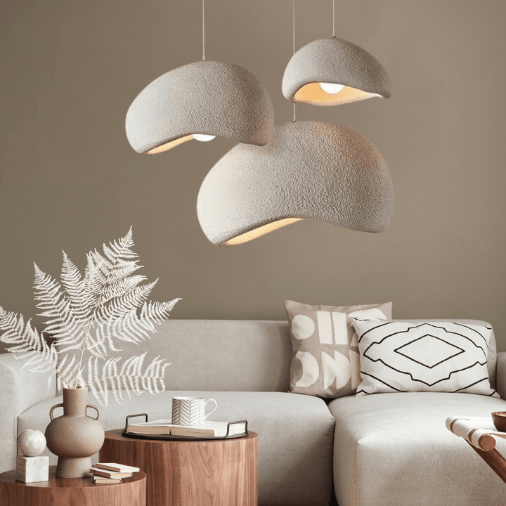 Wasabi pendant light, adjustable for perfect dining room or living room lamp.
