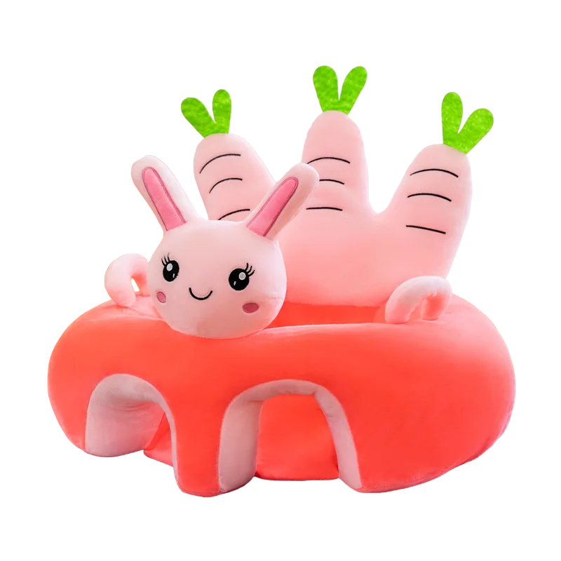 Adorable cartoon baby chair, comfortable and safe for toddlers and babies