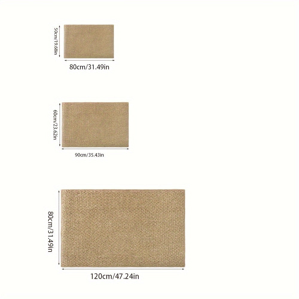 Versatile washable non-slip entrance mat, ultra-absorbent dirt trapper for clean, safe floors.