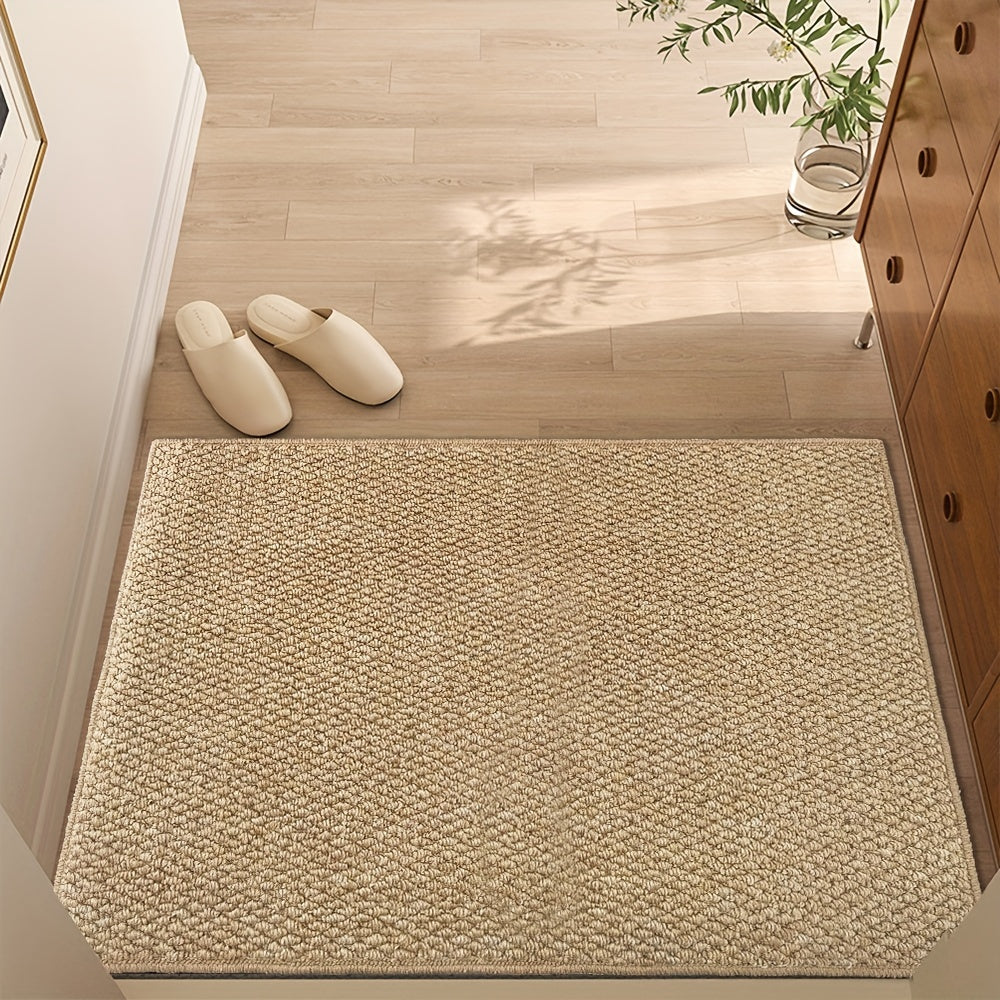 Durable non-slip door mat, perfect for hallways and corridors, traps dirt & absorbs moisture.