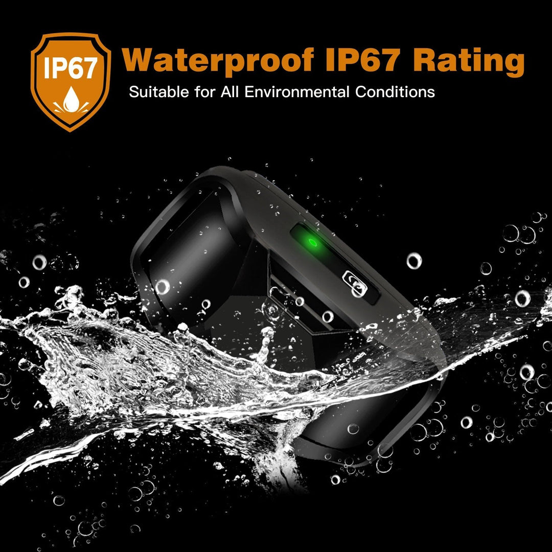 Premium waterproof remote training collar for dogs, enhancing pet obedience and correcting behaviors up to 3300ft.